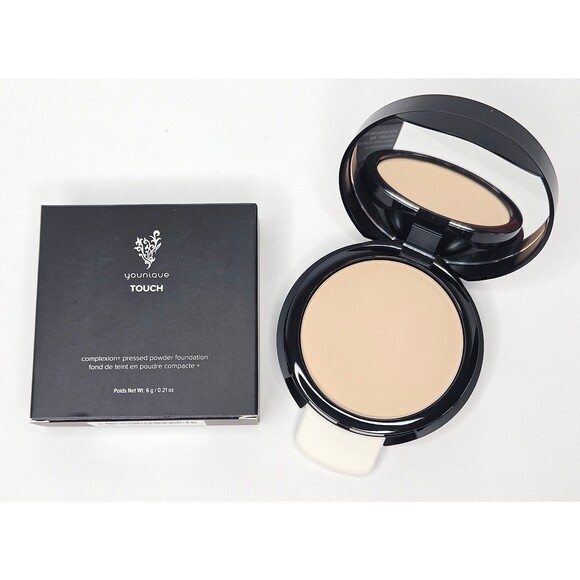 Younique Touch Complexion+ Pressed Powder Foundation Tulle .21oz New in Box - Picture 1 of 7